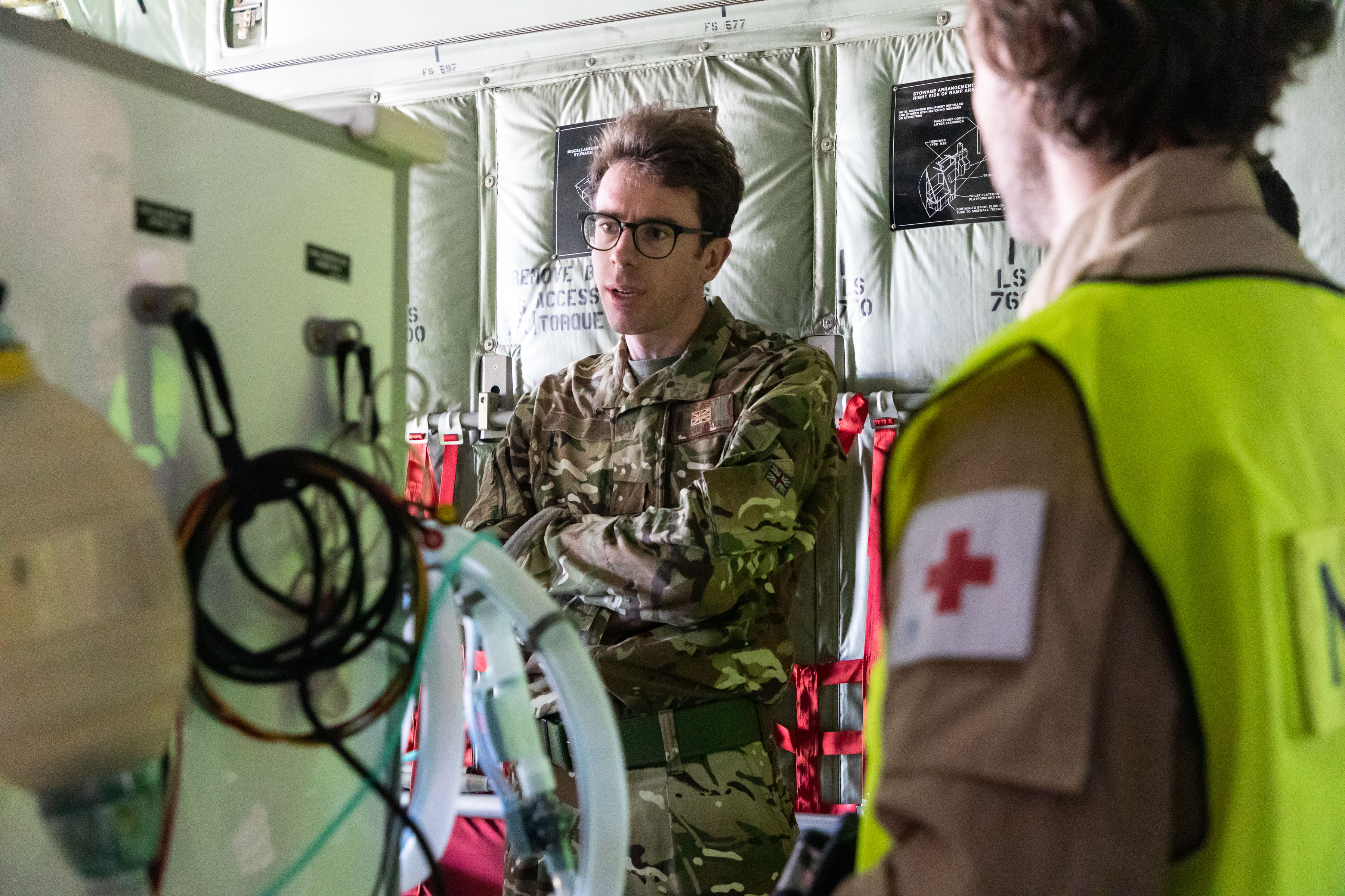 Image shows RAF medics.